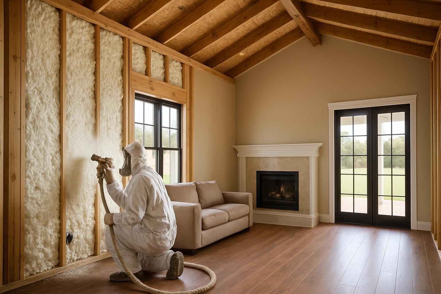 Whole Home Foam Installation in Burnet TX