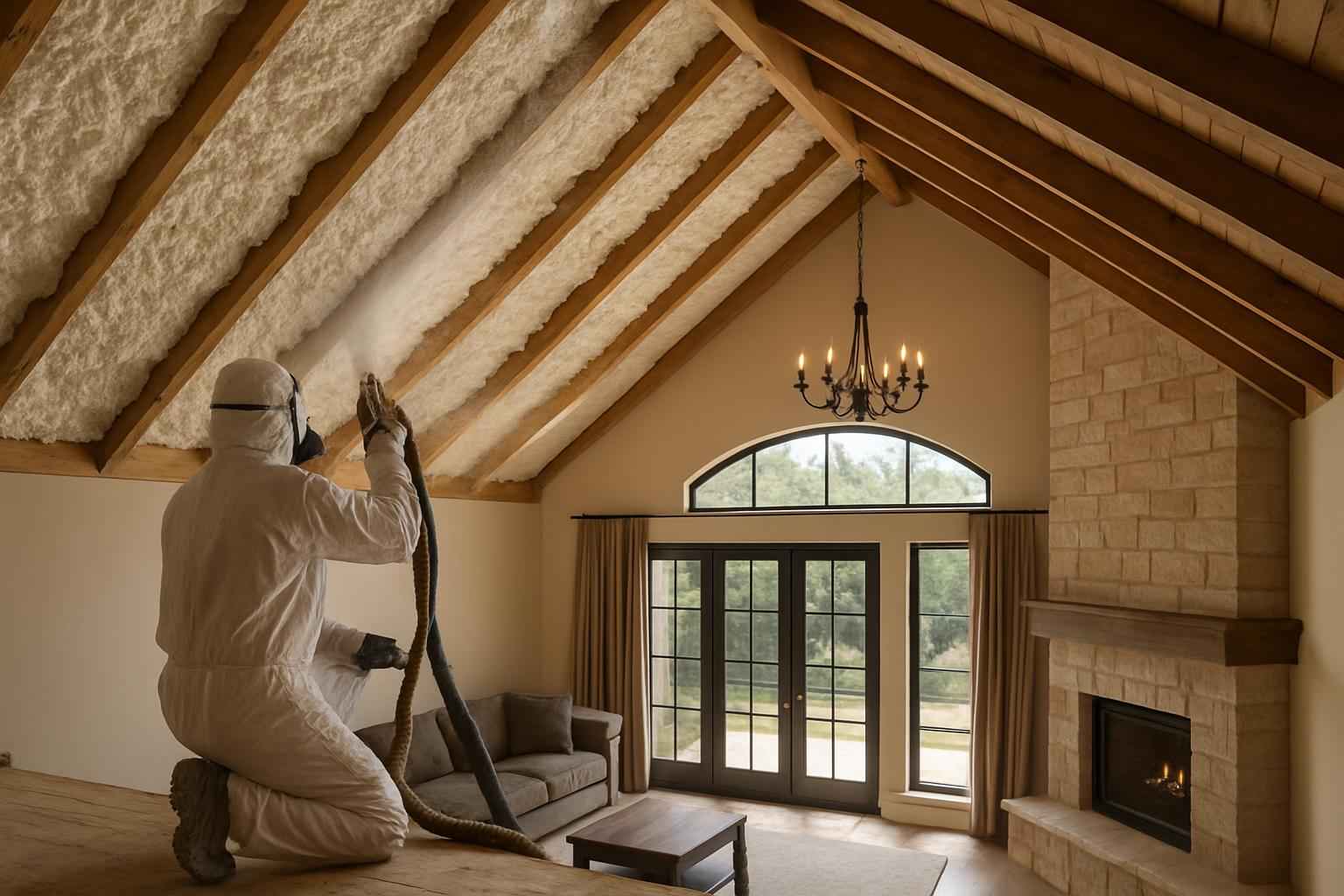 Whole Home Foam Installation in Medina TX