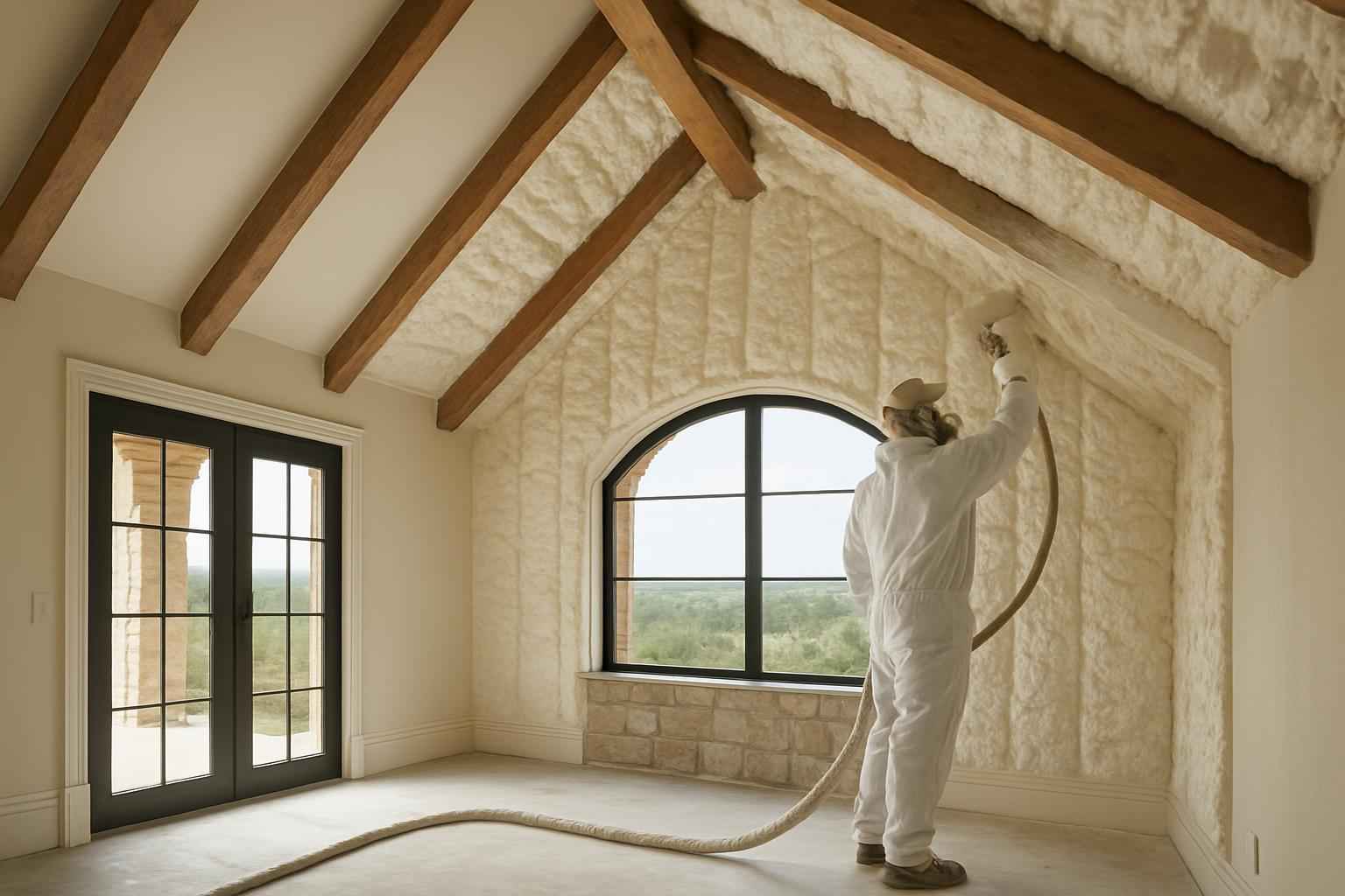 Whole Home Foam Installation in Pipe Creek TX