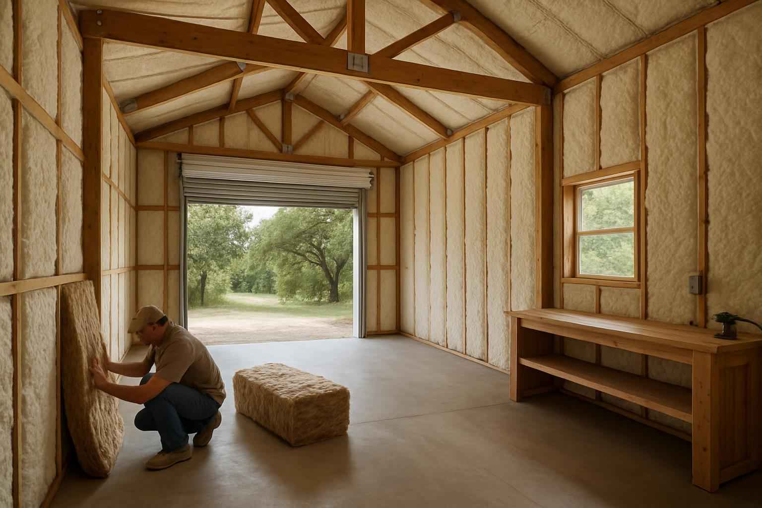 Workshop Insulation Company in Marble Falls TX