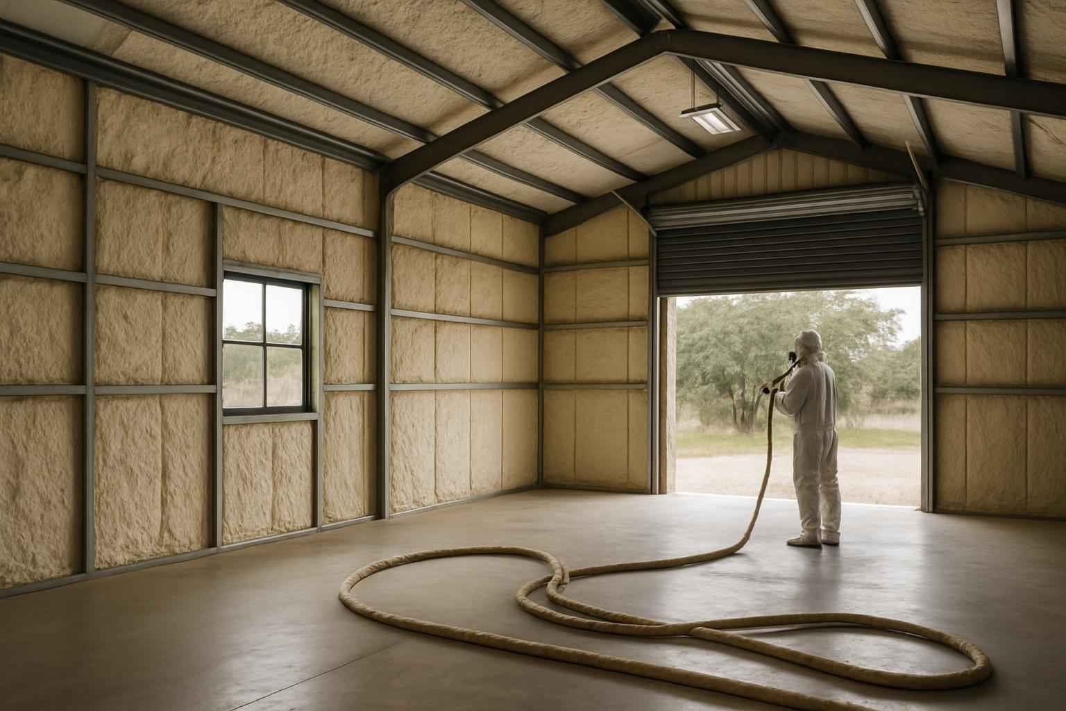 Workshop Insulation Company in Pipe Creek TX