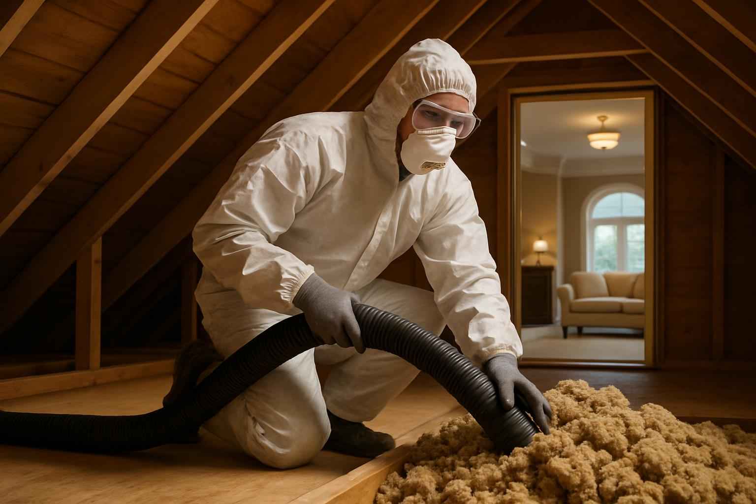 Attic Insulation Cleanout Service