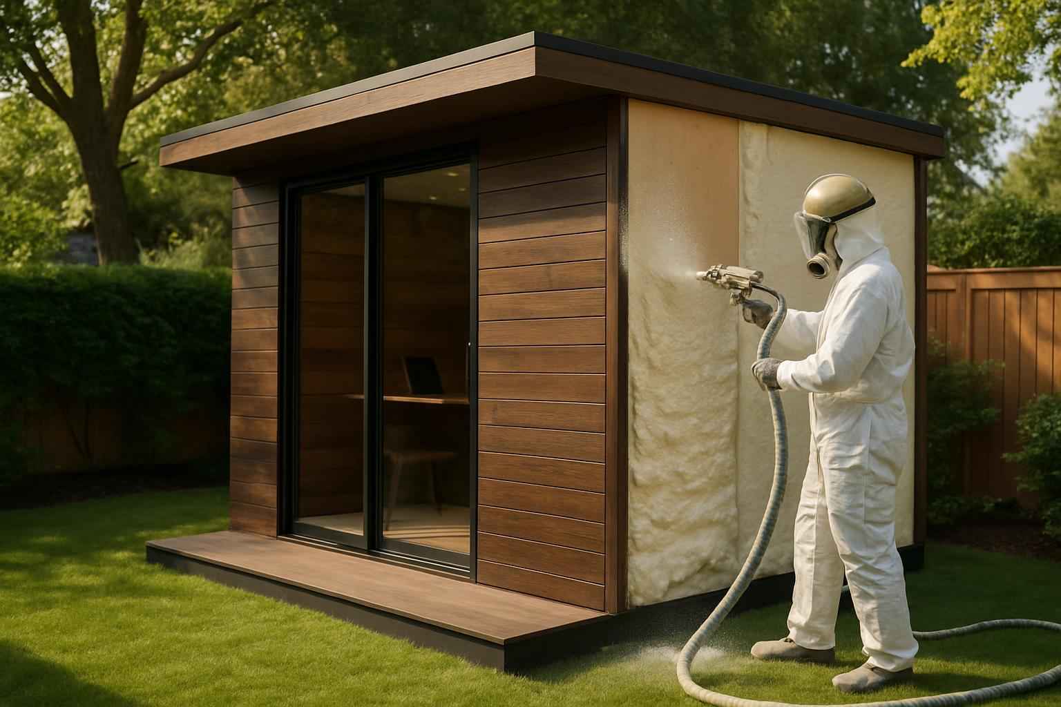 Backyard Office Foam Service