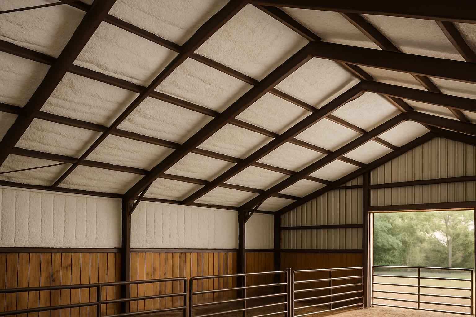 Barn Condensation Control Foam