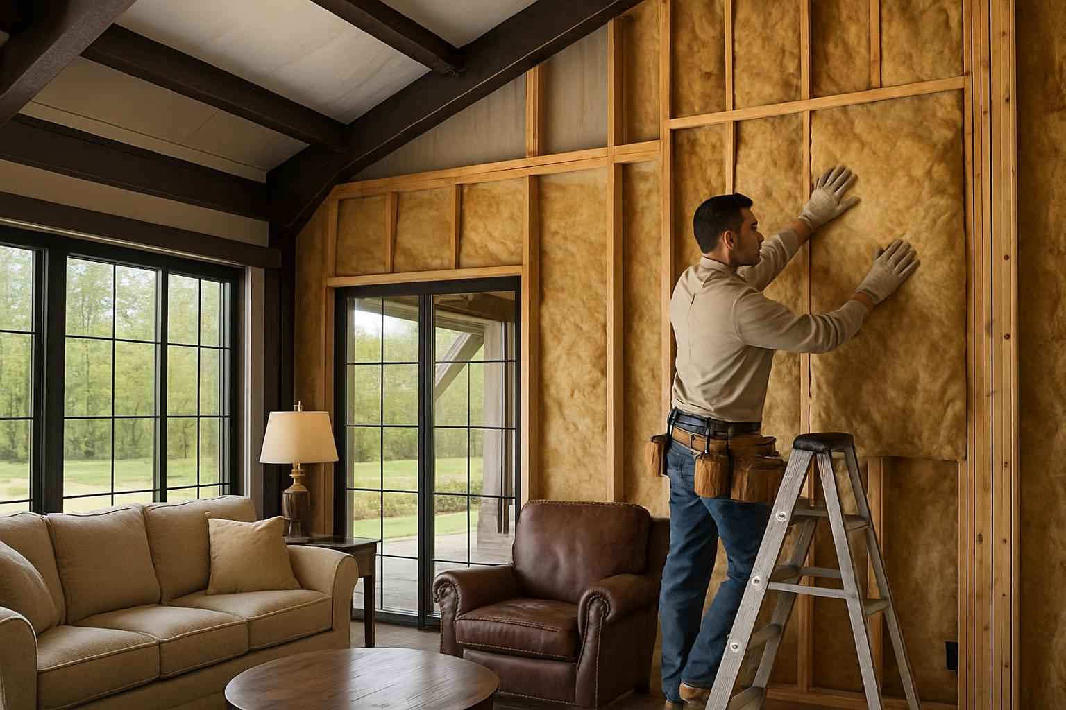 Barndominium Insulation Repair