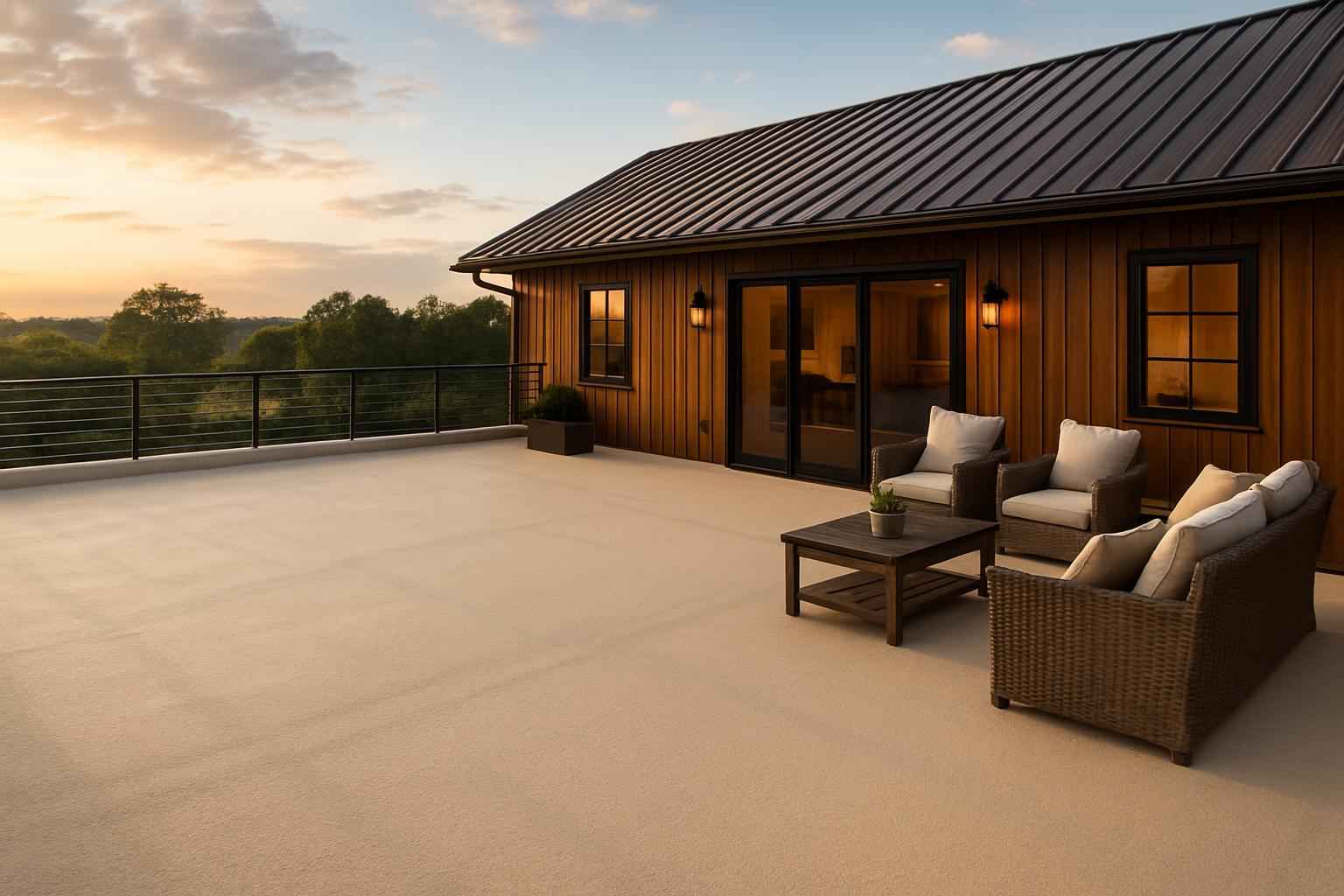 Barndominium Roof Deck Foam