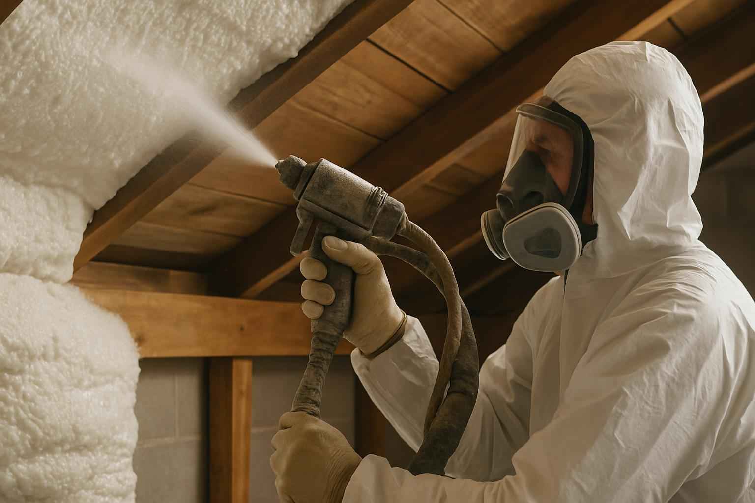Condensation Control Spray Foam