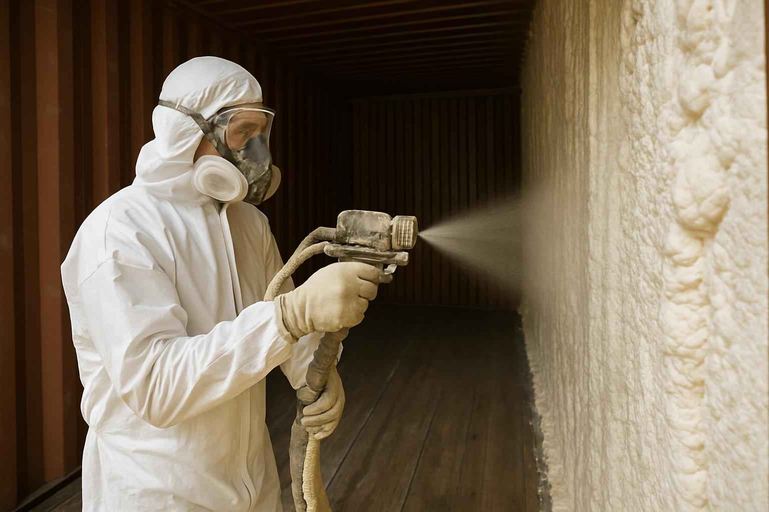 Container Wall Foam Service