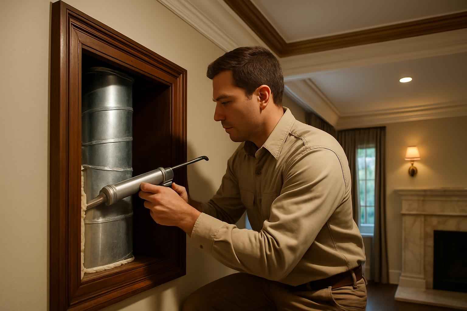 Duct Chase Air Seal Service
