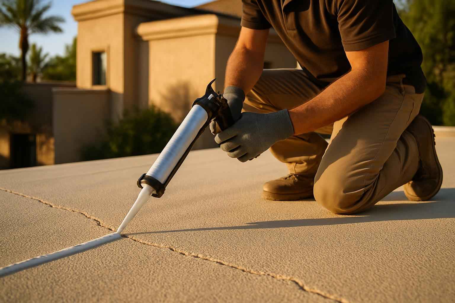 Foam Roof Leak Seal Service