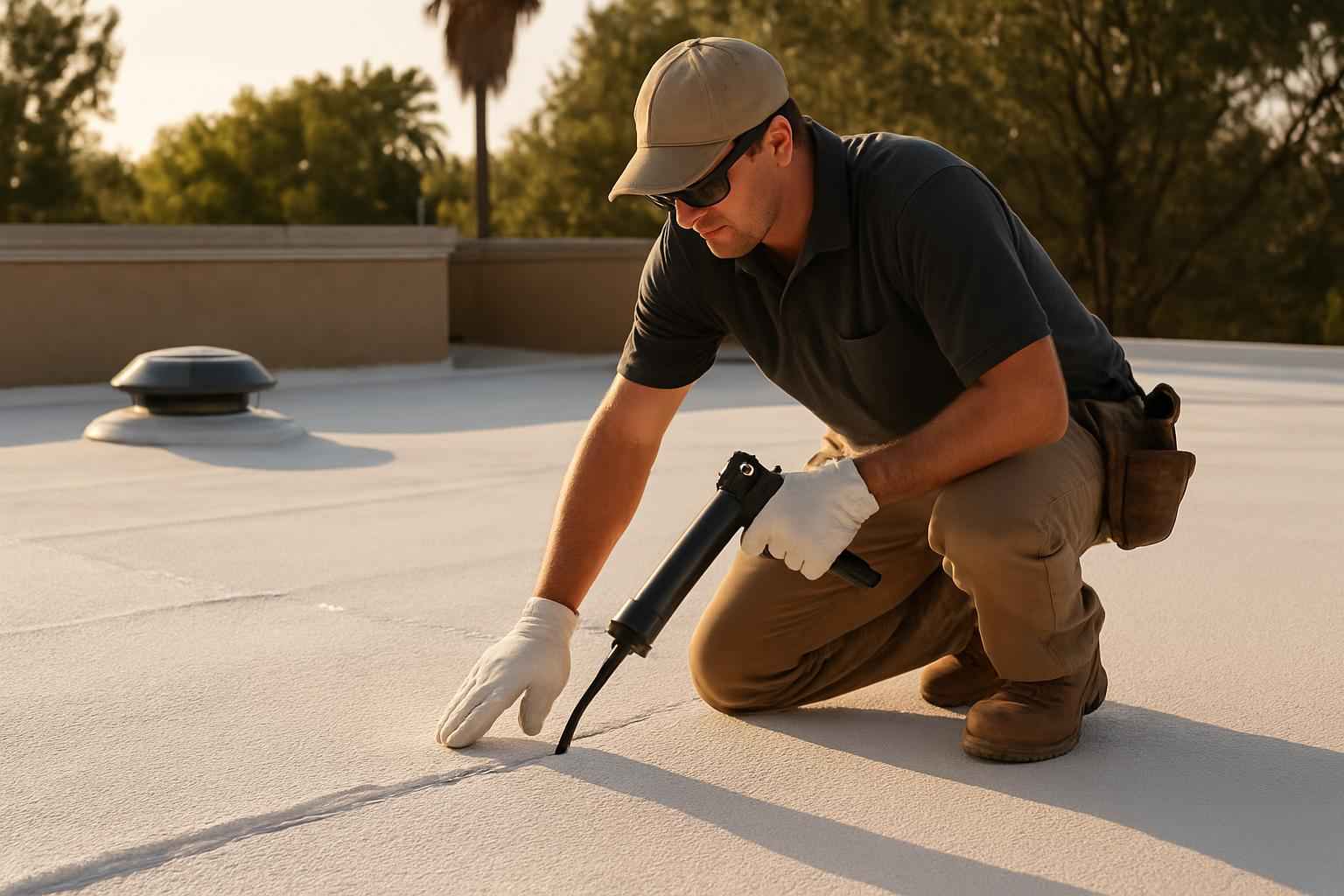 Foam Roof Maintenance Service