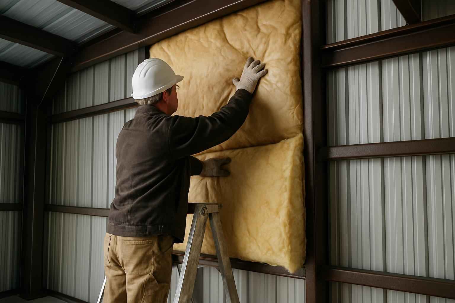 Metal Building Insulation Repair