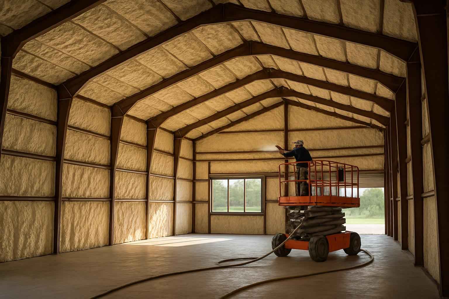 Metal Building Retrofit Insulation