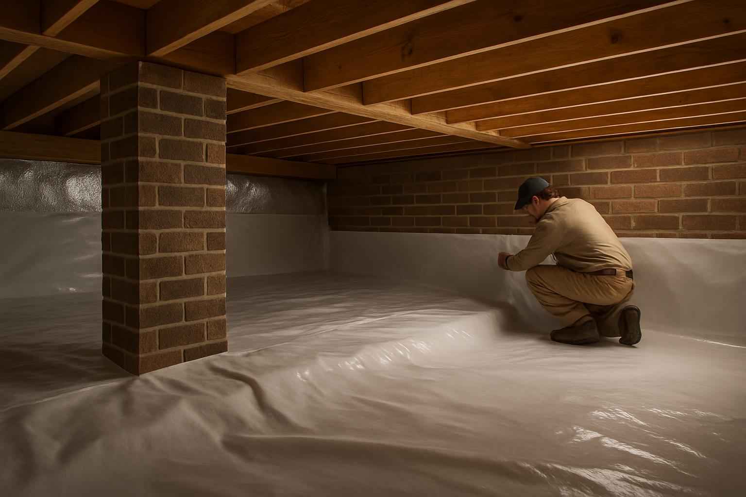Moisture Control Vapor Barrier Service