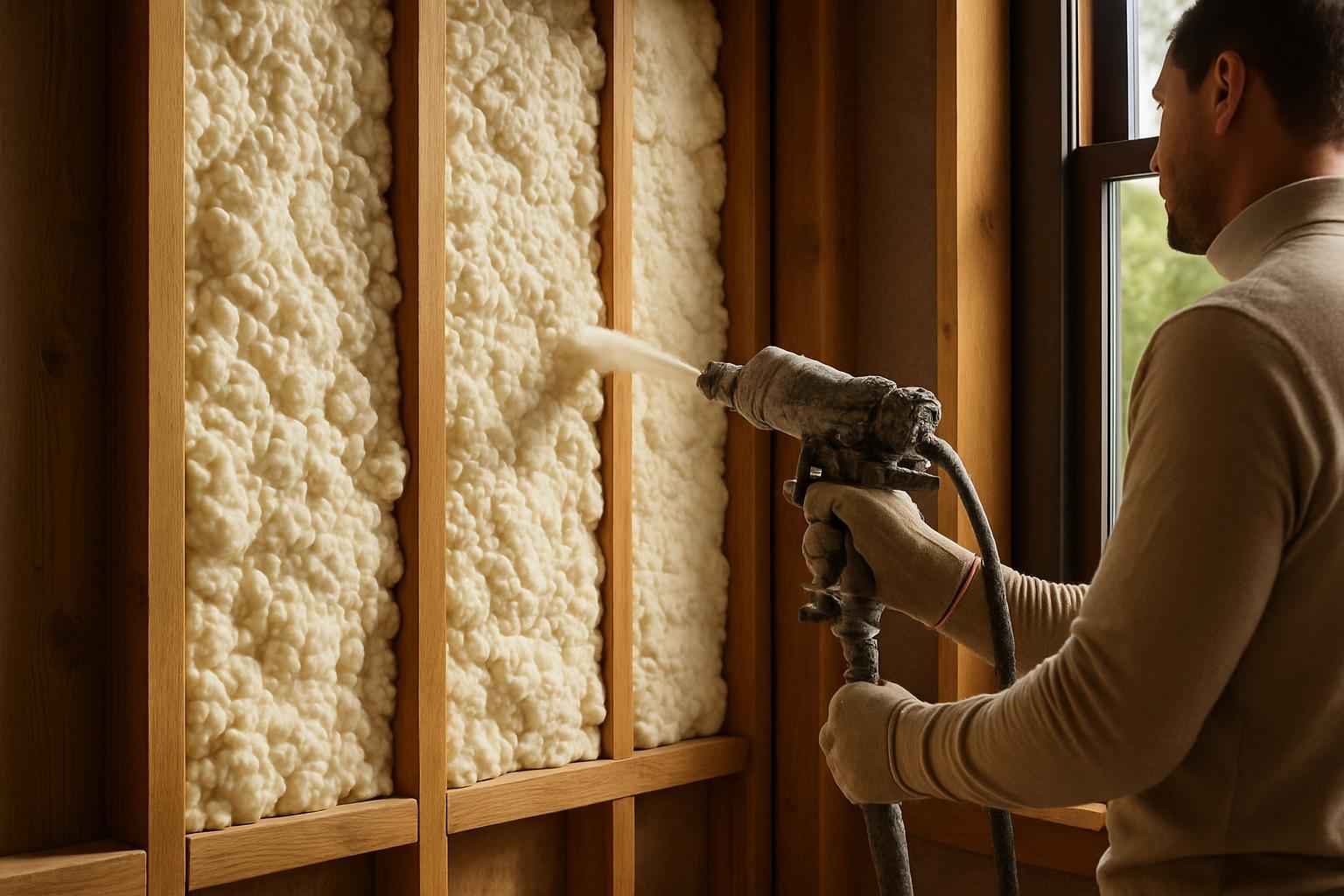 Open Cell Wall Insulation