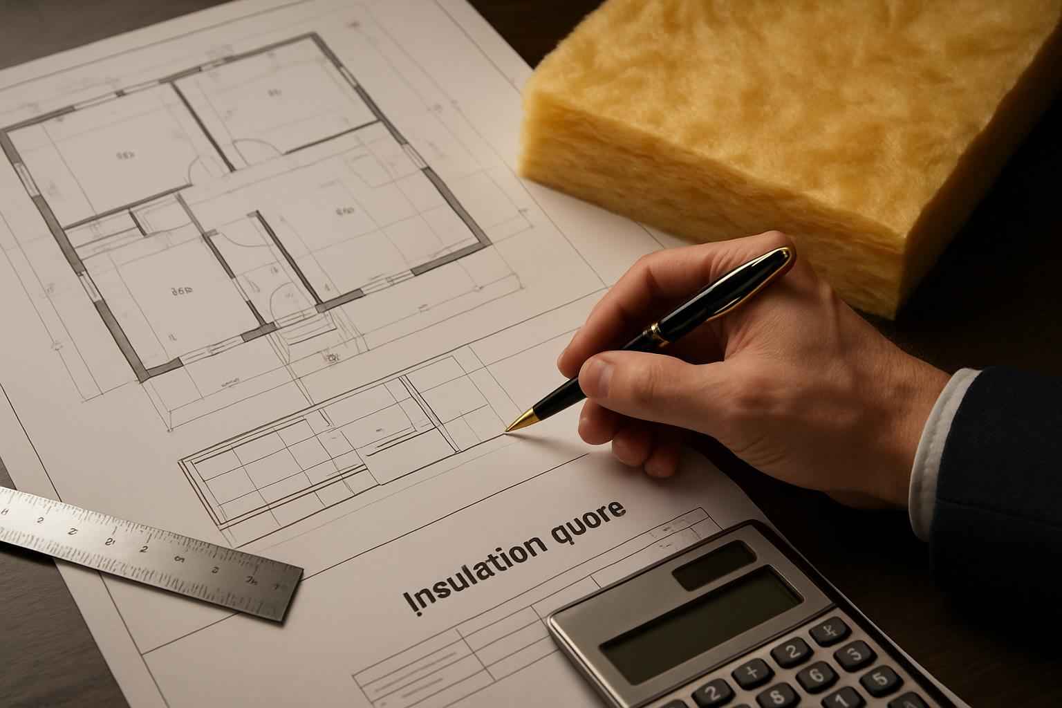 Plan Takeoff Insulation Quote