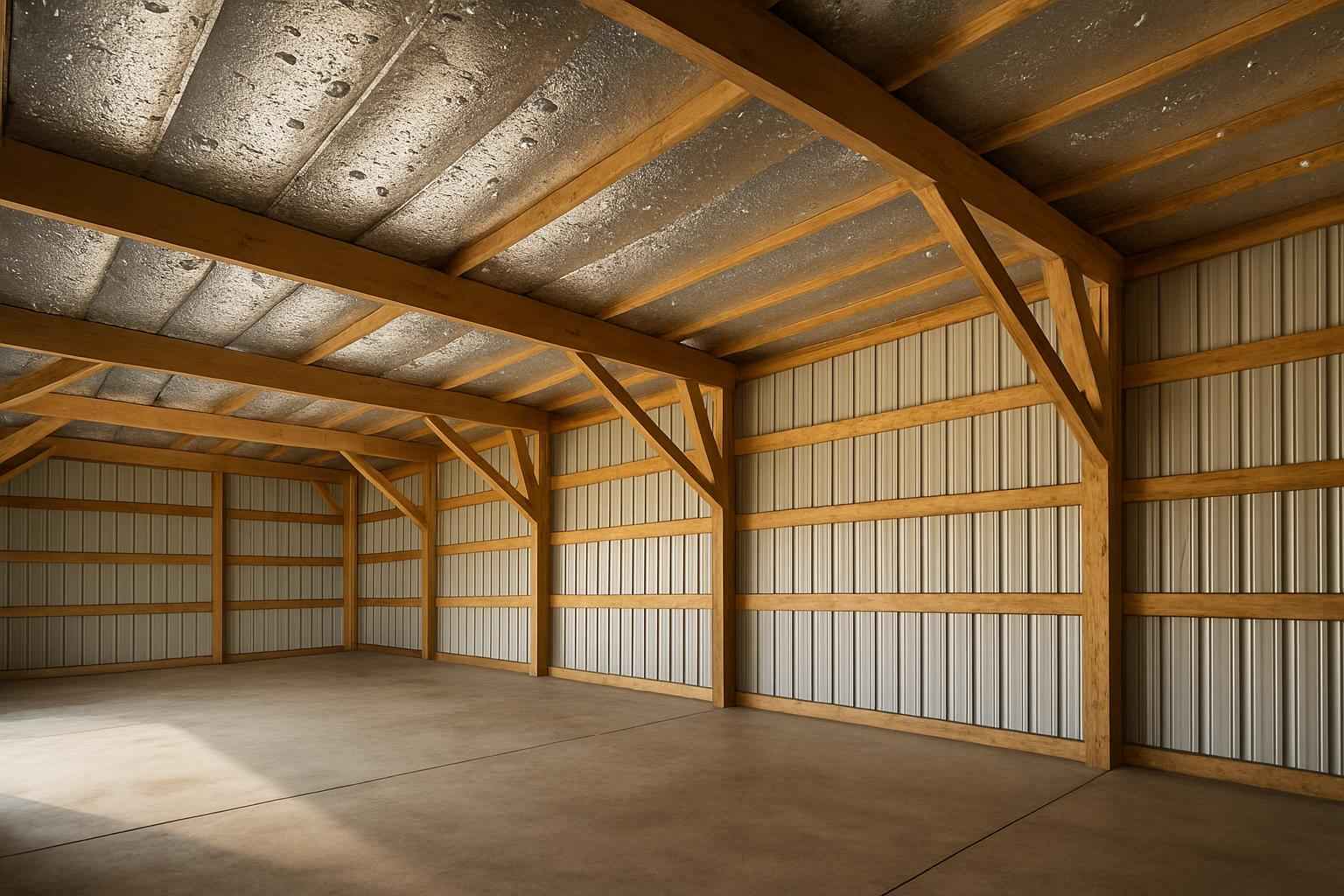Pole Barn Condensation Control