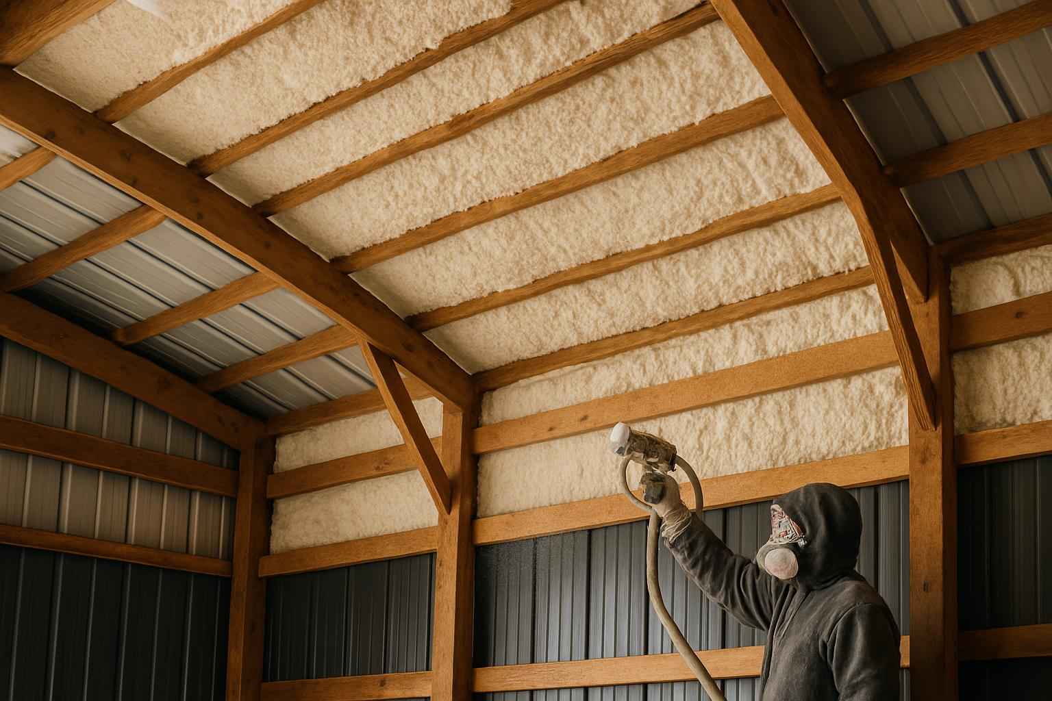 Pole Barn Roof Foam