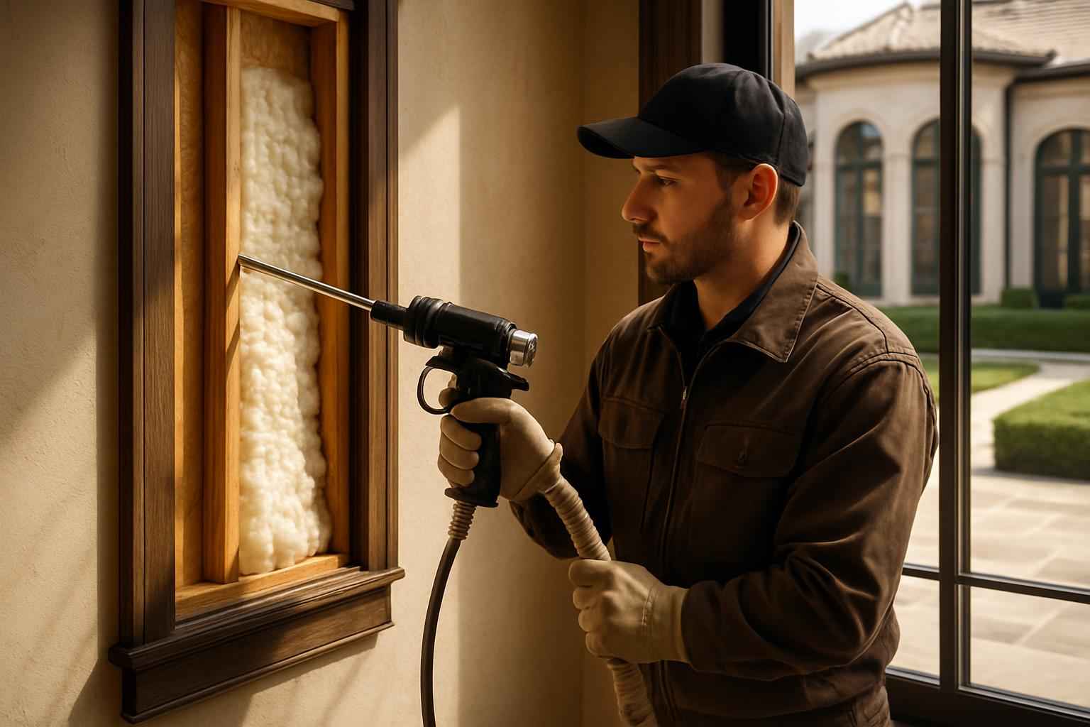 Retrofit Wall Foam Installer