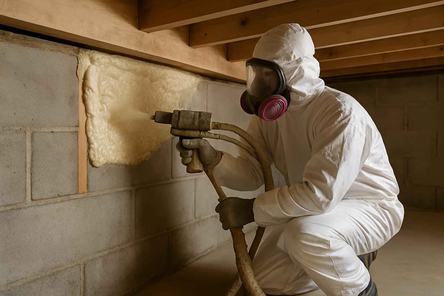Rim Joist Spray Foam Installer