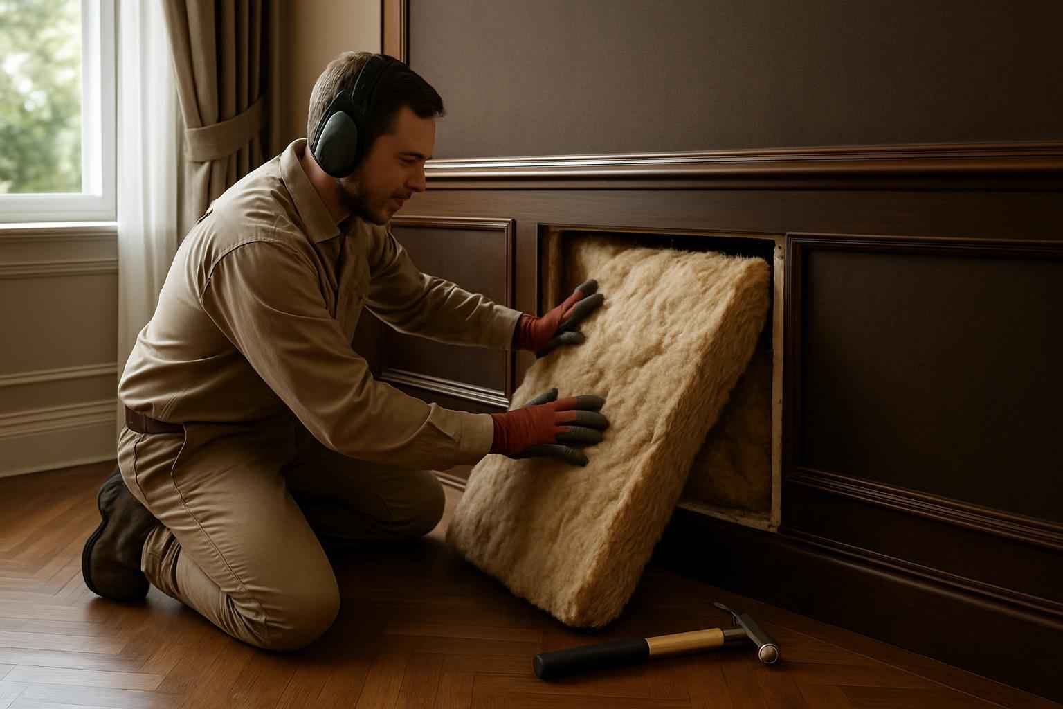 Soundproof Insulation Repair