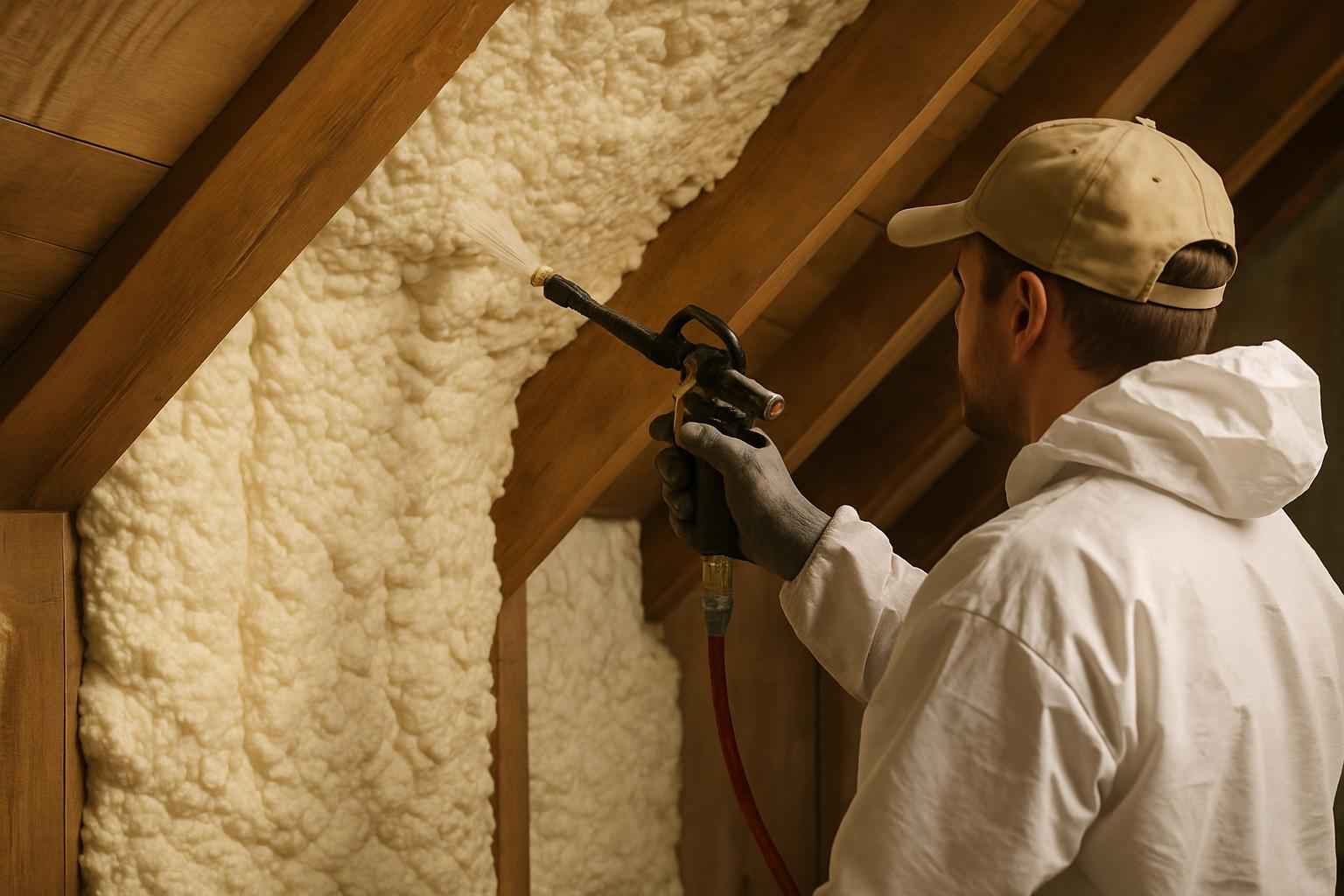 Spray Foam Insulation Repair Service