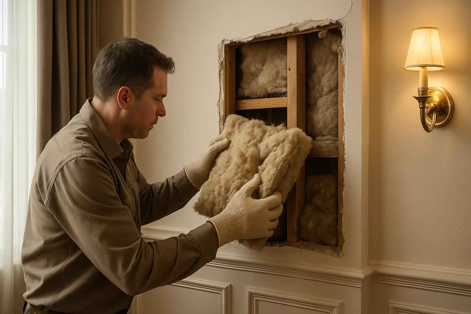 Wall Insulation Repair