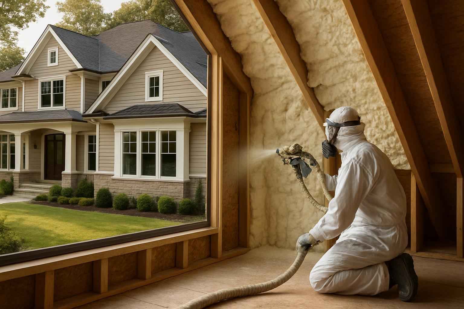 Whole Home Foam Installation