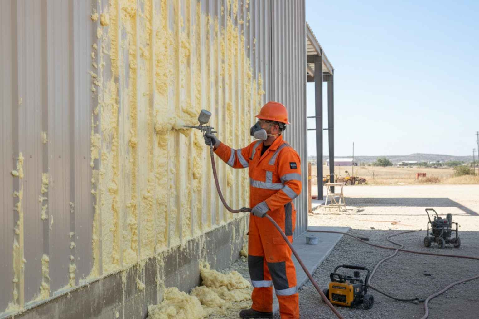 foam overspray removal service in ingram tx