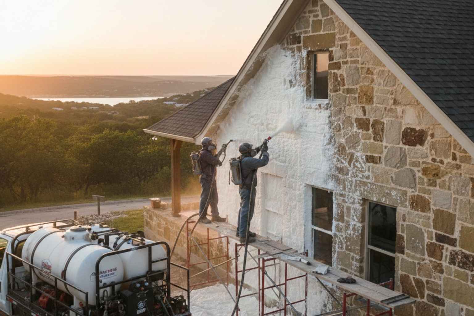 Foam Shrinkage Repair Service in Granite Shoals TX