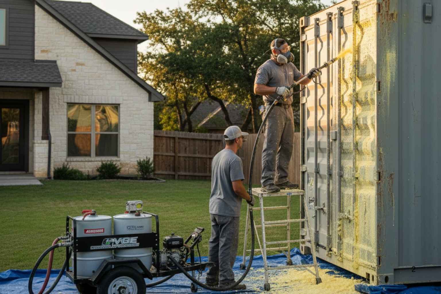 Container Insulation Repair in Fischer TX