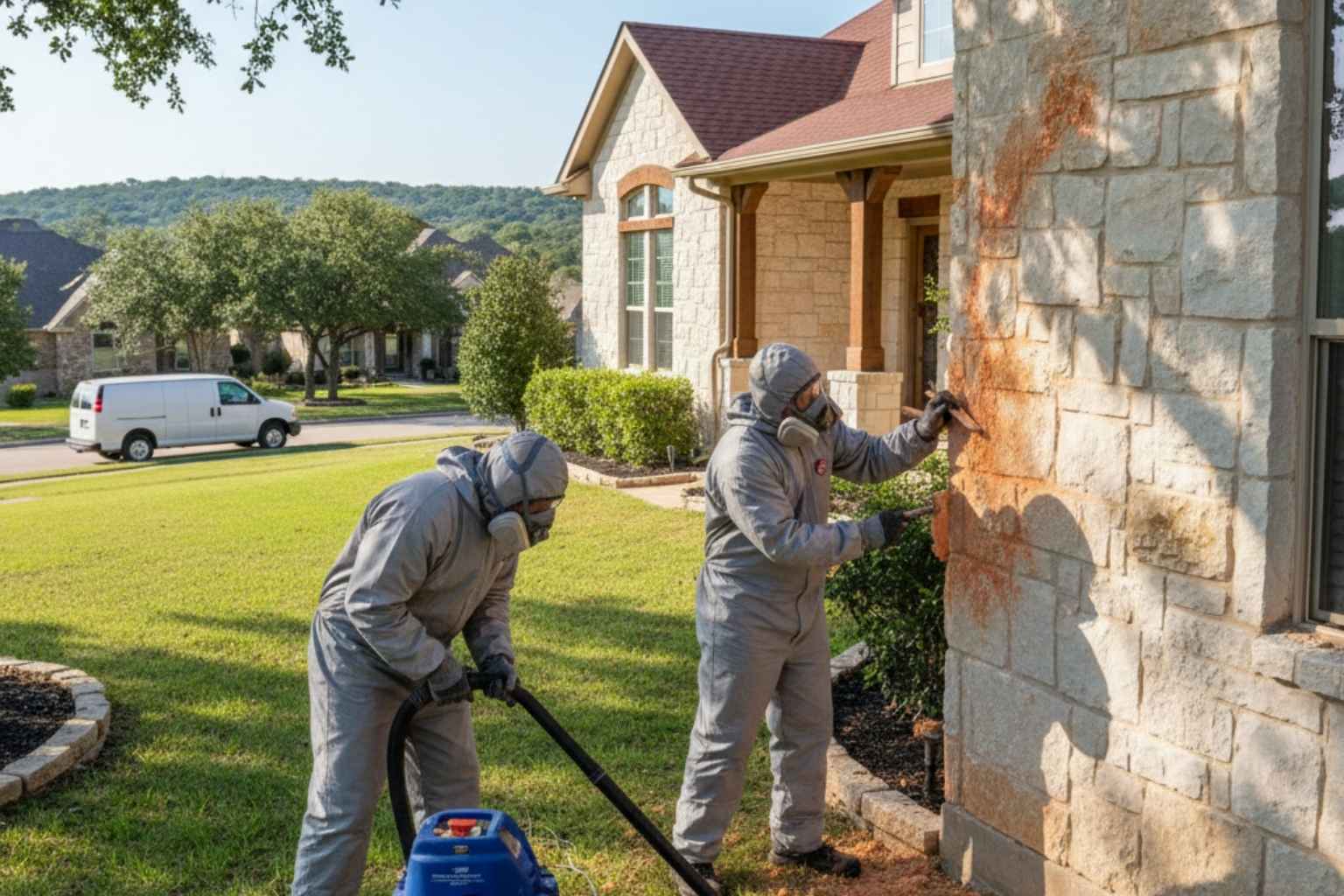 Foam Overspray Removal Service in Marble Falls TX
