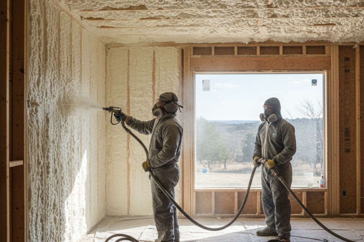 Tenant Finish Foam Insulation In Marble Falls TX