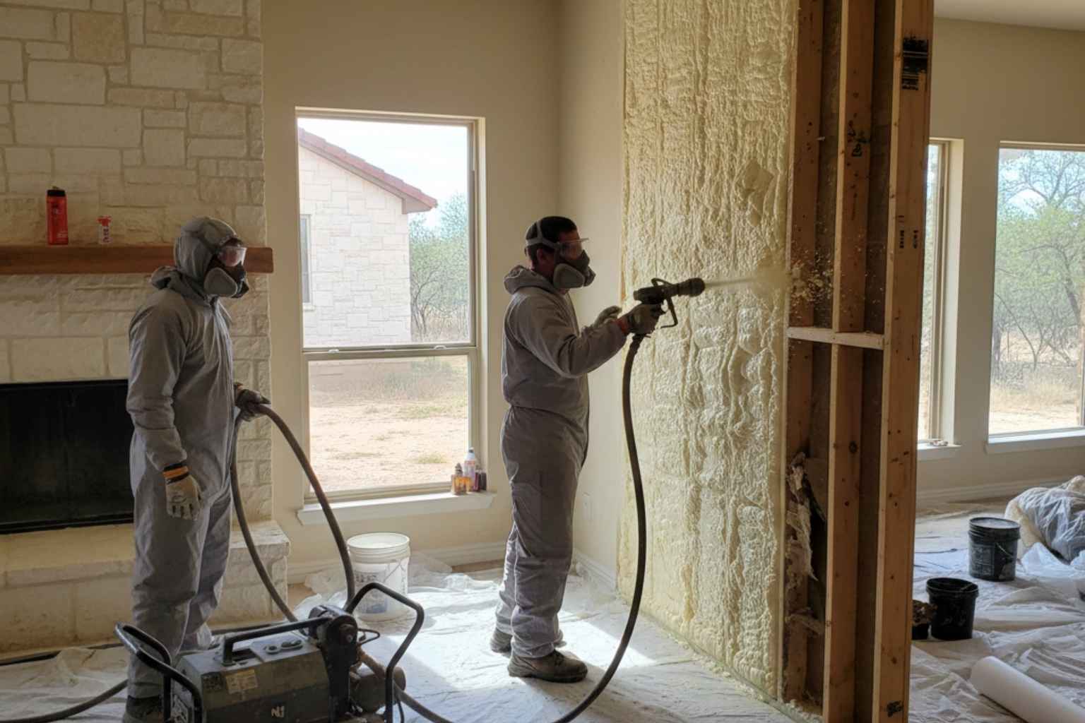 Wall Insulation Repair in Pipe Creek TX