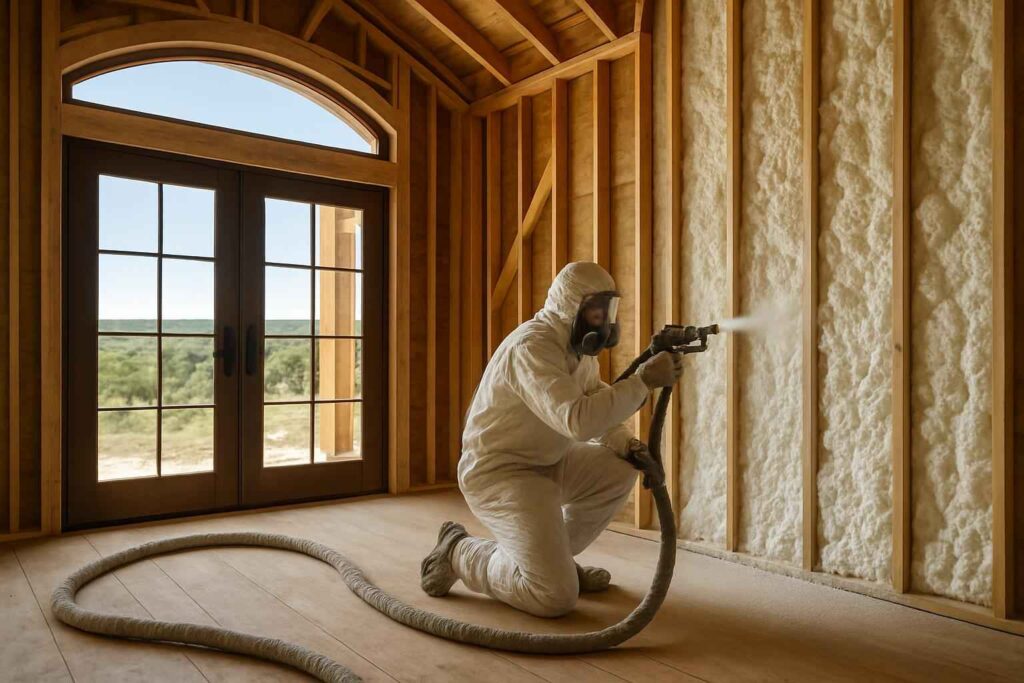 builder package foam installer in fischer tx