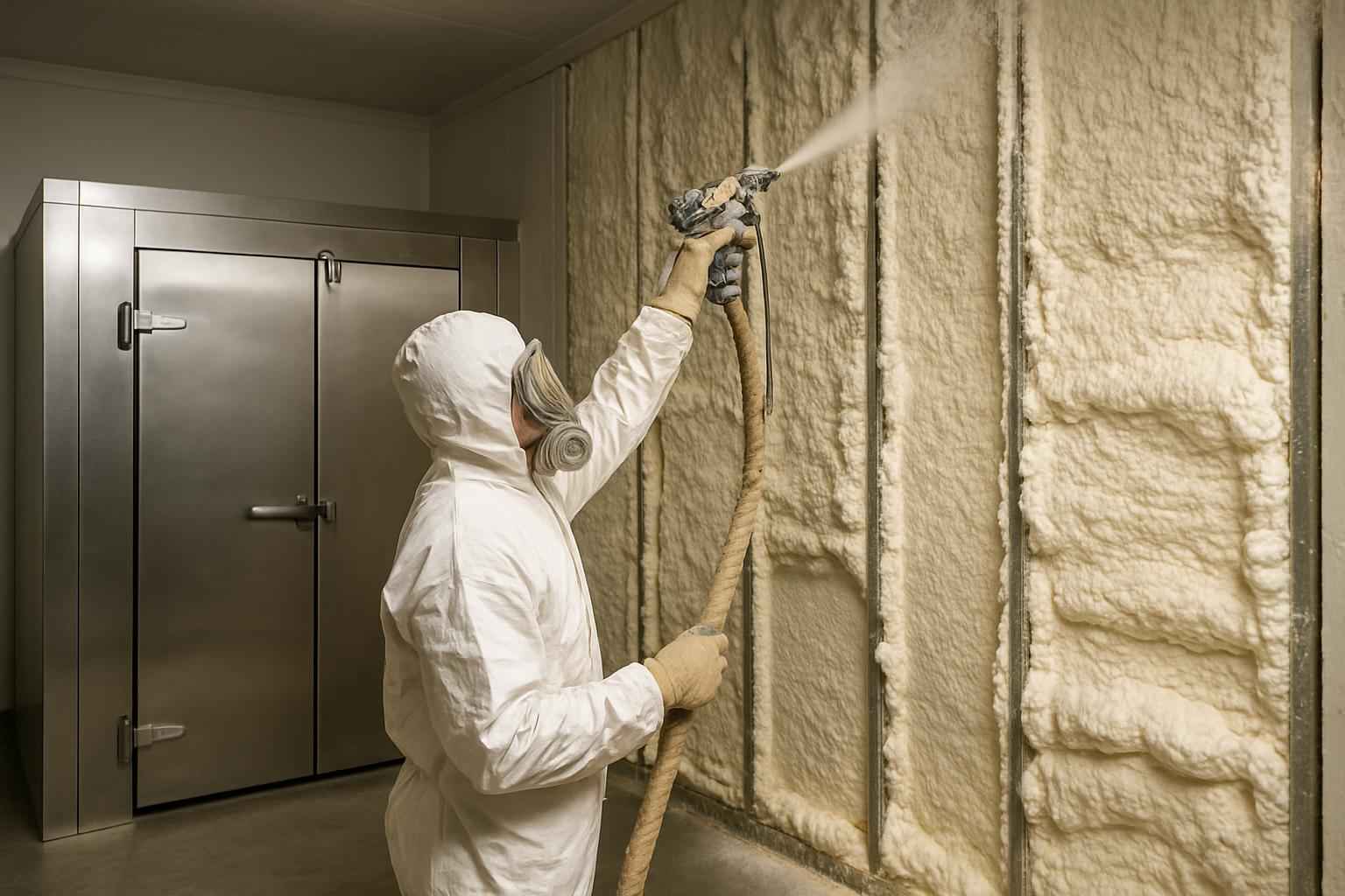 Cooler Freezer Foam Installation in Cottonwood Shores TX