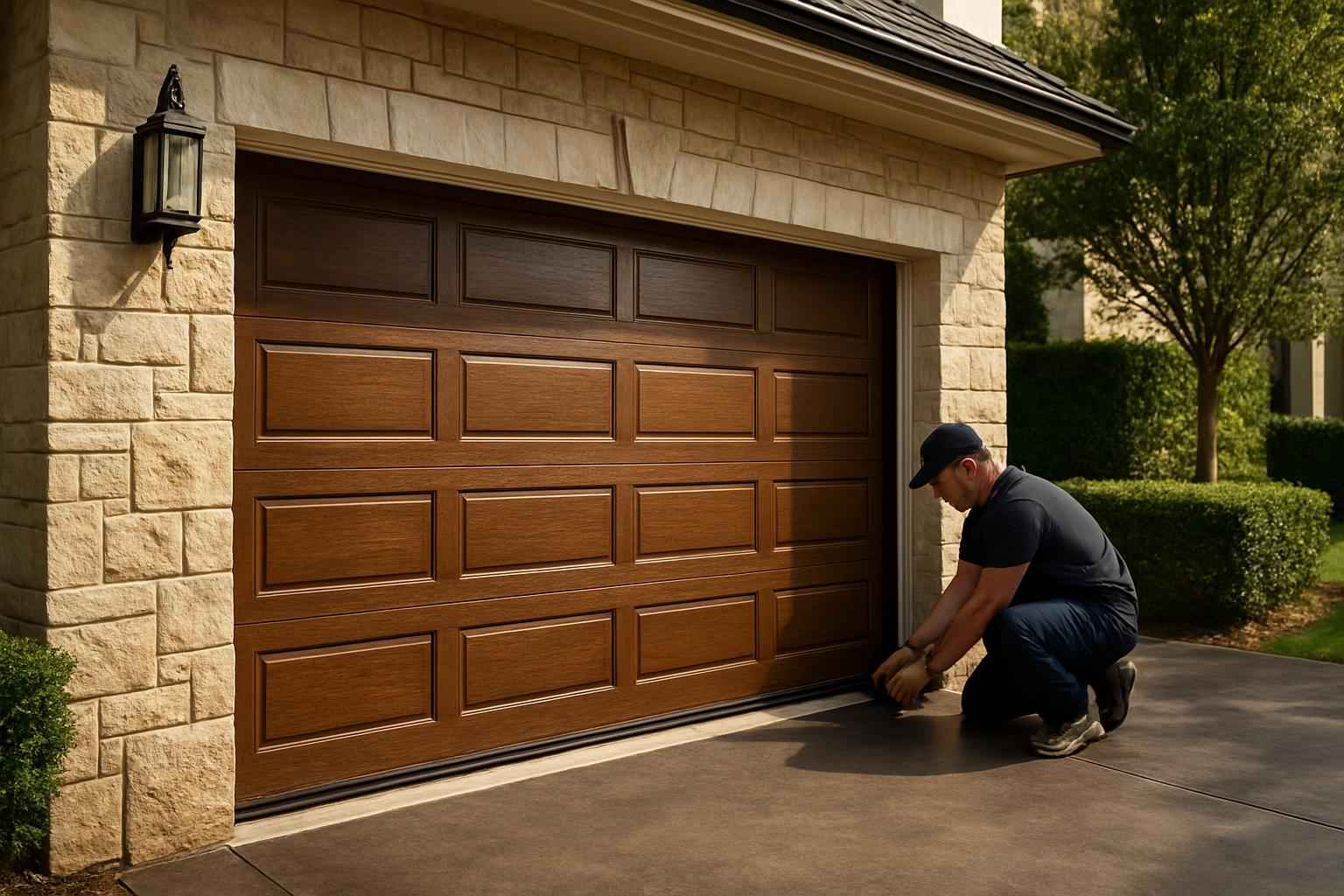 garage door perimeter seal service in cottonwood shores tx