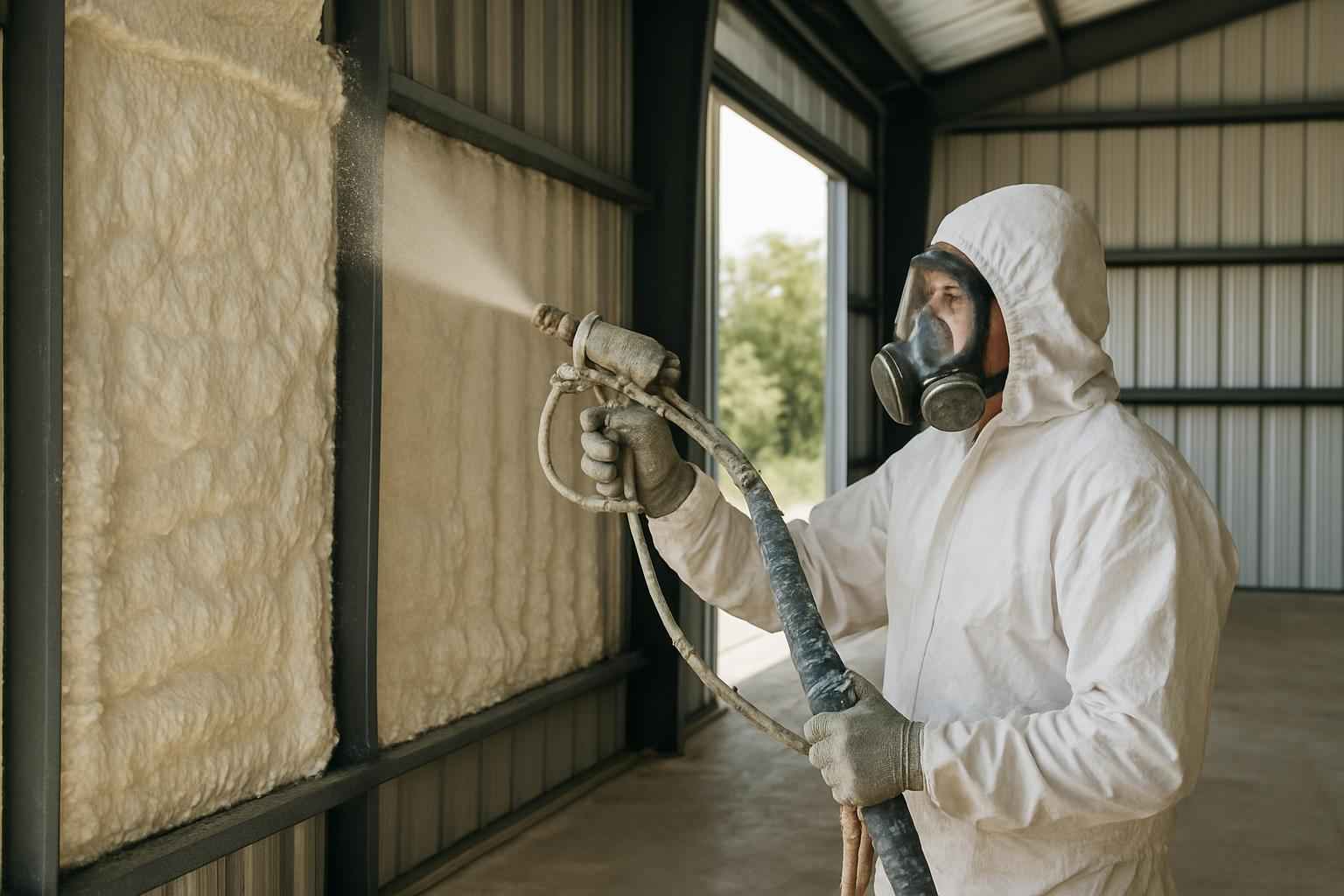metal building insulation service in cottonwood shores tx