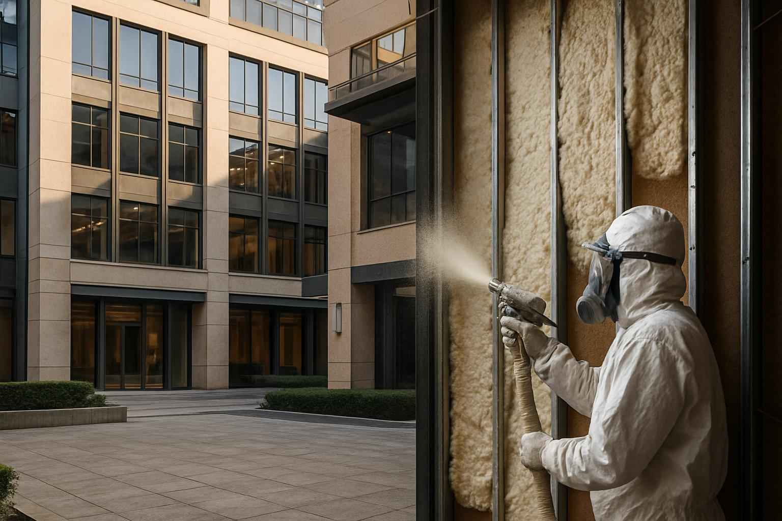 office building foam installer in cottonwood shores tx
